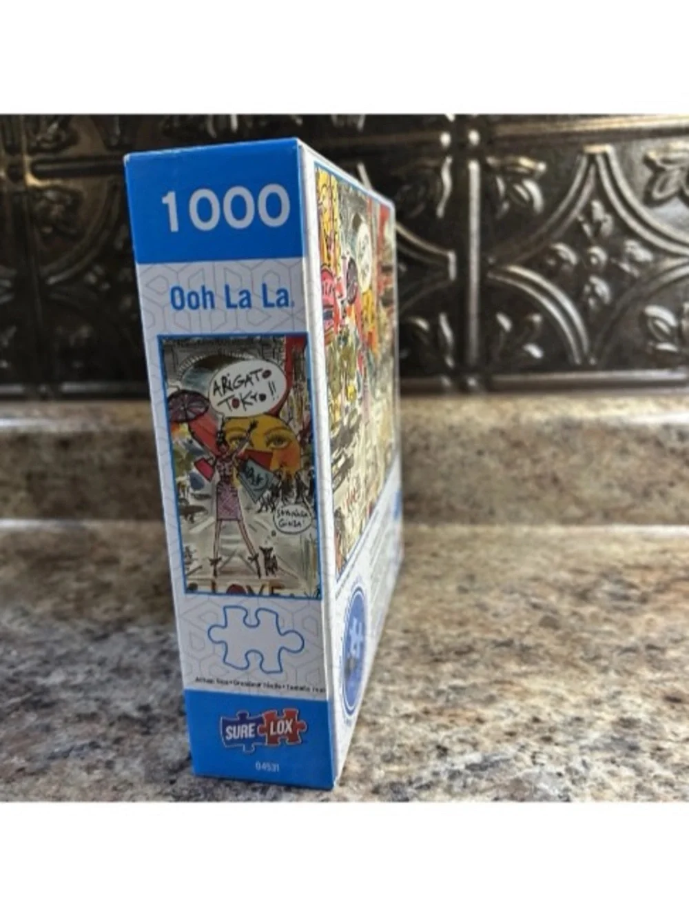 NEW Sure Lox 1000 Piece Puzzle Ooh La La Arigato Tokyo Pop Art